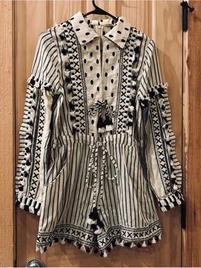 Dodo Bar Or ‘Vala’ ‘Pas Pour Toi’ Cotton Jumpsuit S